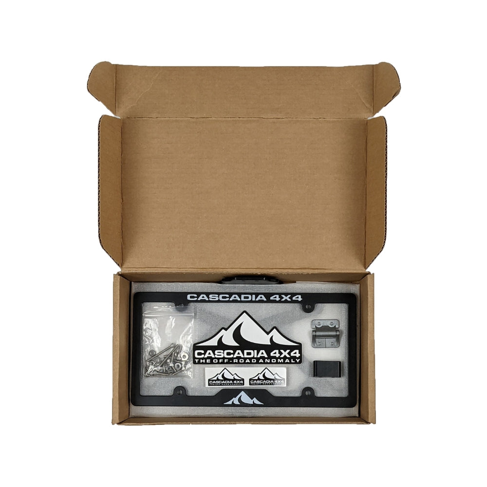 Cascadia 4x4 | Flipster V3 | Winch License Plate Mounting System